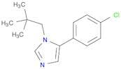 1H-Imidazole, 5-(4-chlorophenyl)-1-(2,2-dimethylpropyl)-