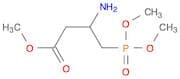 Butanoic acid, 3-amino-4-(dimethoxyphosphinyl)-, methyl ester