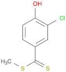 Benzenecarbodithioic acid, 3-chloro-4-hydroxy-, methyl ester