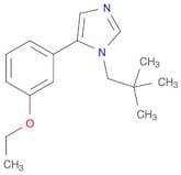 1H-Imidazole, 1-(2,2-dimethylpropyl)-5-(3-ethoxyphenyl)-