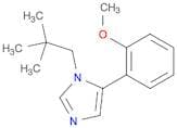 1H-Imidazole, 1-(2,2-dimethylpropyl)-5-(2-methoxyphenyl)-