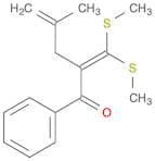 4-Penten-1-one, 2-[bis(methylthio)methylene]-4-methyl-1-phenyl-