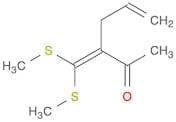 5-Hexen-2-one, 3-[bis(methylthio)methylene]-