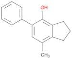 1H-Inden-4-ol, 2,3-dihydro-7-methyl-5-phenyl-