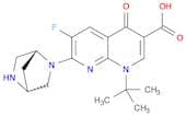 1,8-Naphthyridine-3-carboxylic acid, 7-(1R,4R)-2,5-diazabicyclo[2.2.1]hept-2-yl-1-(1,1-dimethyleth…