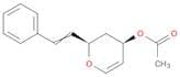 2H-Pyran-4-ol, 3,4-dihydro-2-(2-phenylethenyl)-, 4-acetate, (2R,4R)-