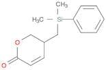 2H-Pyran-2-one, 5-[(dimethylphenylsilyl)methyl]-5,6-dihydro-