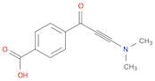 Benzoic acid, 4-[3-(dimethylamino)-1-oxo-2-propyn-1-yl]-