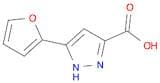 1H-Pyrazole-3-carboxylic acid, 5-(2-furanyl)-