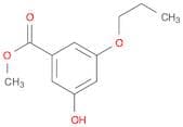 Benzoic acid, 3-hydroxy-5-propoxy-, methyl ester