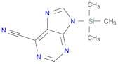 9H-Purine-6-carbonitrile, 9-(trimethylsilyl)-