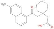 Cyclohexaneacetic acid, 1-[2-(6-methyl-1-naphthalenyl)-2-oxoethyl]-