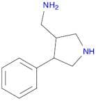 (4-Phenylpyrrolidin-3-yl)methanamine