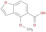 5-Benzofurancarboxylic acid, 4-methoxy-