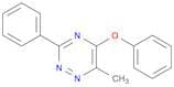 1,2,4-Triazine, 6-methyl-5-phenoxy-3-phenyl-