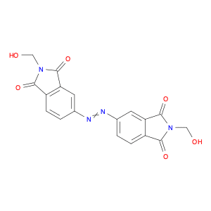 1H-Isoindole-1,3(2H)-dione, 5,5'-azobis[2-(hydroxymethyl)- (9CI)
