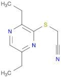 2-((3,6-Diethylpyrazin-2-yl)thio)acetonitrile