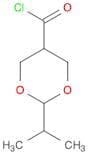 1,3-Dioxane-5-carbonyl chloride, 2-(1-methylethyl)-