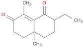 1,7-Naphthalenedione, 2-ethyl-2,3,4,4a,5,6-hexahydro-4a,8-dimethyl-
