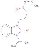 3-Isopropenyl-2-oxo-1-benzimidazolinebutyric Acid Ethyl Ester