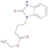 1H-Benzimidazole-1-butanoic acid, 2,3-dihydro-2-oxo-, ethyl ester