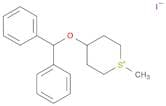2H-Thiopyranium, 4-(diphenylmethoxy)tetrahydro-1-methyl-, iodide (9CI)