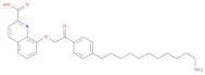 2-Quinolinecarboxylic acid, 8-[2-(4-dodecylphenyl)-2-oxoethoxy]-