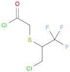 Acetyl chloride, 2-[[1-(chloromethyl)-2,2,2-trifluoroethyl]thio]-