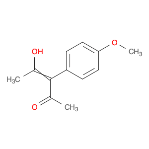 3-Penten-2-one, 4-hydroxy-3-(4-methoxyphenyl)-