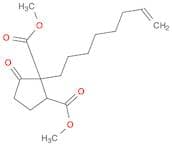 1,2-Cyclopentanedicarboxylic acid, 1-(7-octen-1-yl)-5-oxo-, 1,2-dimethyl ester