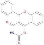 2H,5H-[1]Benzopyrano[3,4-e]-1,3-oxazine-2,4(3H)-dione, 5-phenyl-
