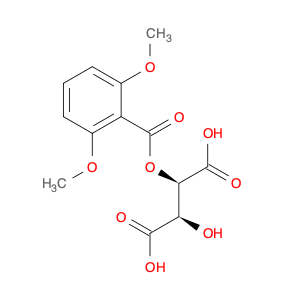 Butanedioic acid, 2-[(2,6-dimethoxybenzoyl)oxy]-3-hydroxy-, (2R,3R)-