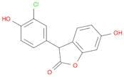 2(3H)-Benzofuranone, 3-(3-chloro-4-hydroxyphenyl)-6-hydroxy-