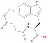 3-(1H-Indol-3-yl)-2-(4-methoxy-4-oxobutanamido)propanoic acid
