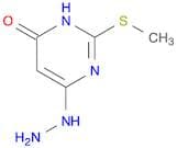 6-Hydrazinyl-2-(methylthio)pyrimidin-4(1H)-one