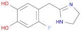 1,2-Benzenediol, 4-[(4,5-dihydro-1H-imidazol-2-yl)methyl]-5-fluoro-
