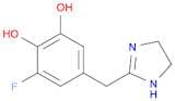 1,2-Benzenediol, 5-[(4,5-dihydro-1H-imidazol-2-yl)methyl]-3-fluoro-