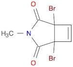 3-Azabicyclo[3.2.0]hept-6-ene-2,4-dione, 1,5-dibromo-3-methyl-