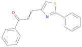 2-Propen-1-one, 1-phenyl-3-(2-phenyl-4-thiazolyl)-