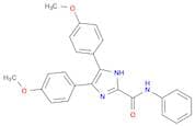 1H-Imidazole-2-carboxamide, 4,5-bis(4-methoxyphenyl)-N-phenyl-