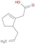 1-Cyclopentene-1-acetic acid, 5-(2-propen-1-yl)-
