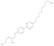 Pyrimidine, 5-decyl-2-[4-(2-propoxypropoxy)phenyl]-