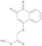 Acetic acid, 2-[(3,4-dihydro-3,4-dioxo-1-naphthalenyl)oxy]-, methyl ester