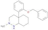 (4S)-4-(2-(Benzyloxy)phenyl)-2-methyldecahydrocinnoline