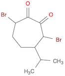 1,2-Cycloheptanedione, 3,7-dibromo-4-(1-methylethyl)-