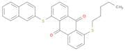 1-(Naphthalen-2-ylthio)-5-(pentylthio)anthracene-9,10-dione