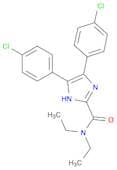 1H-Imidazole-2-carboxamide, 4,5-bis(4-chlorophenyl)-N,N-diethyl-