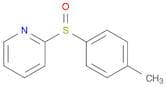 Pyridine, 2-[(4-methylphenyl)sulfinyl]-