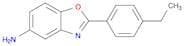 2-(4-Ethylphenyl)-5-benzoxazolamine