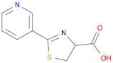 4-Thiazolecarboxylic acid, 4,5-dihydro-2-(3-pyridinyl)-